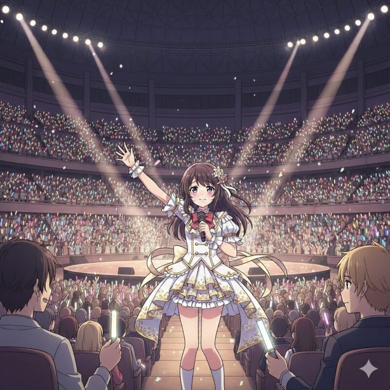 引退するアイドル